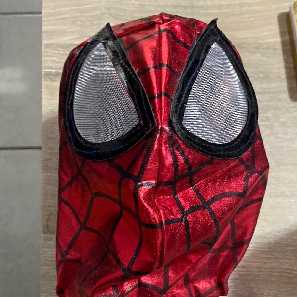 Shiny Spider-Man Lucha Libre Style Mask